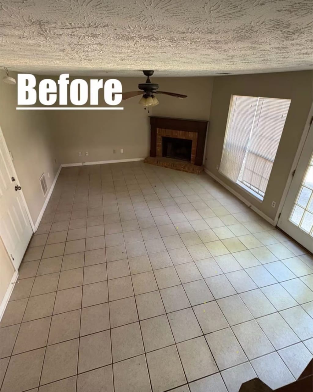 Freshly cleaned space